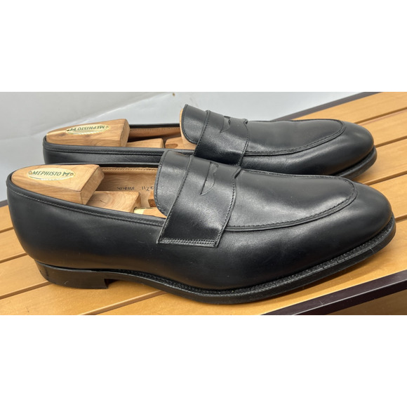 Paul Stuart - Stuart\'s Choice Loafers 11.5E Black Made in England main image 6